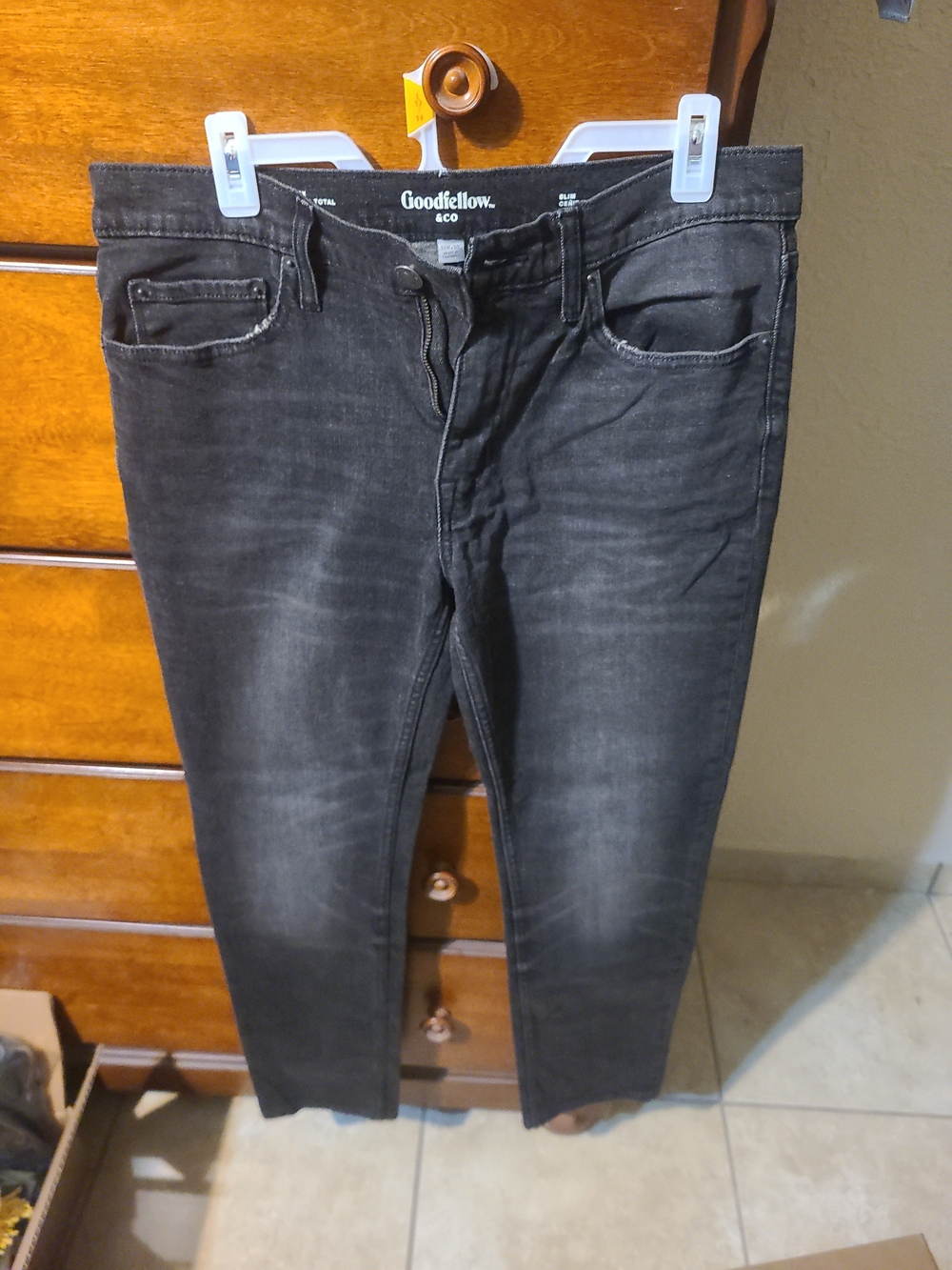 Goodfellow & Co Men’s Washed Black Skinny Jeans